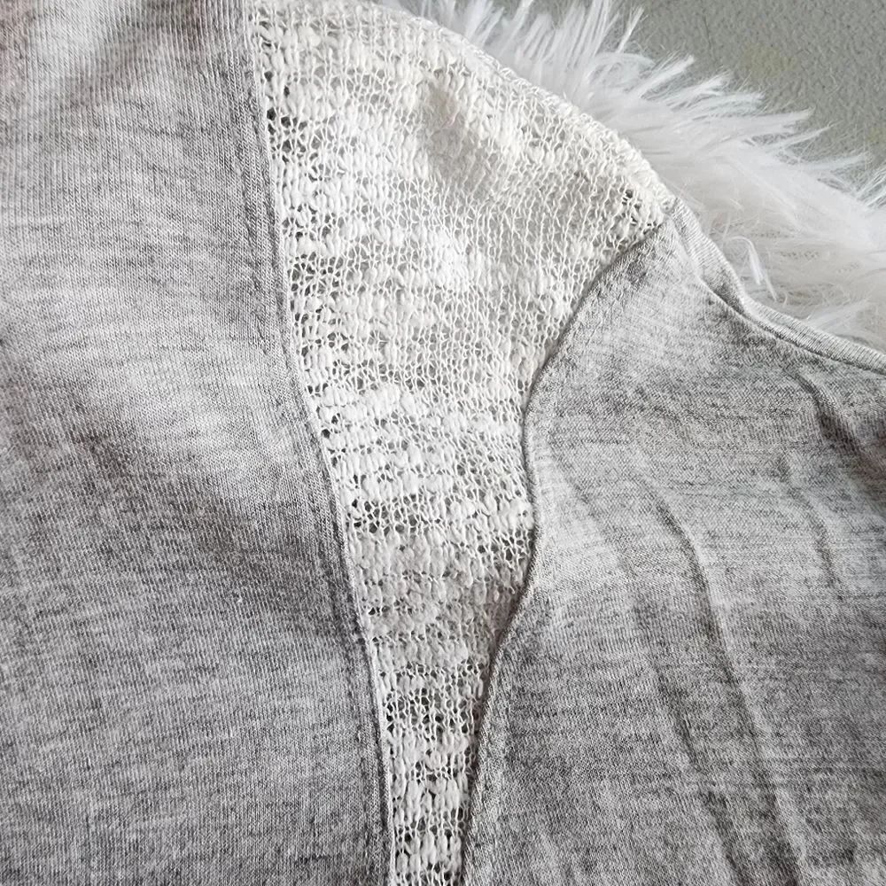 Cato Gray Flared Short Sleeve Tunic - Picture 7 of 11